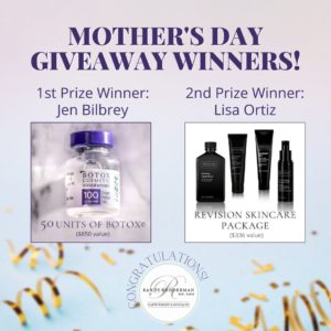 Mother's Day Giveaway Announcement of Winners