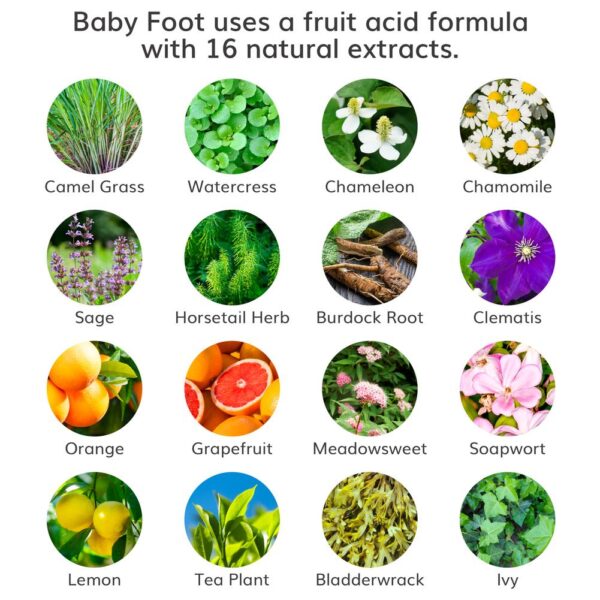 Baby Foot 16 natural extracts