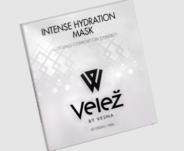 VELEZ intense hydration mask packaging