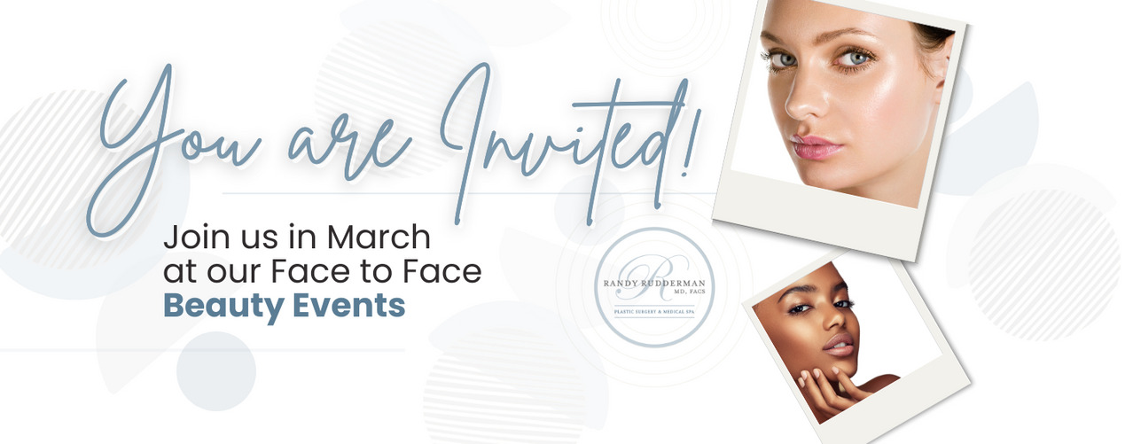 You are Invited to our Face to Face Beauty Events