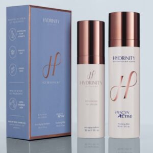 Hydrinity Age Renewal Kit box and bottles