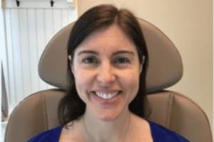 Dermal filler treatment patient photo, front view of the face — Dr. Rudderman, Atlanta.